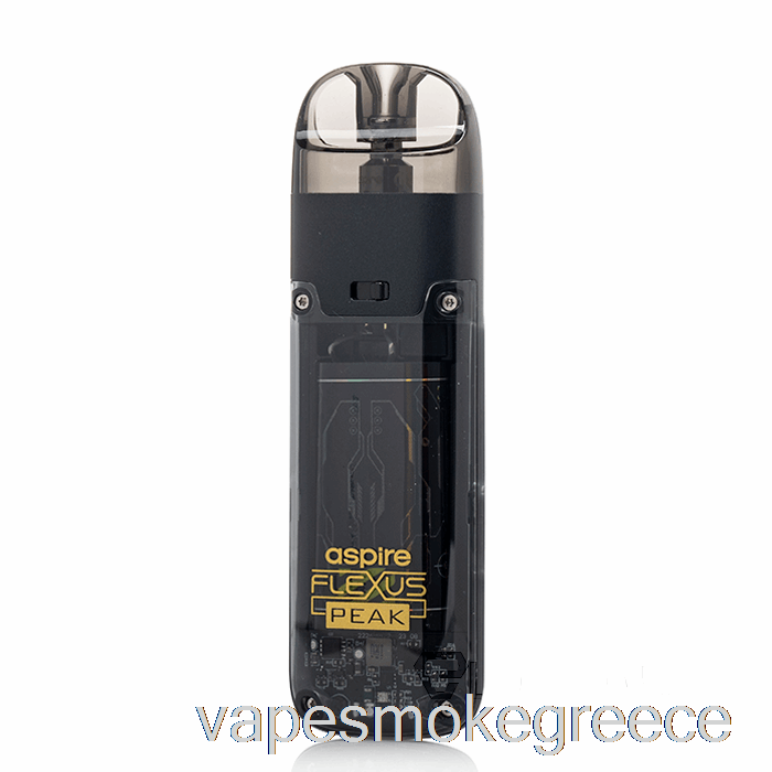 Vape Greece Aspire Flexus Peak Pod System μαύρο